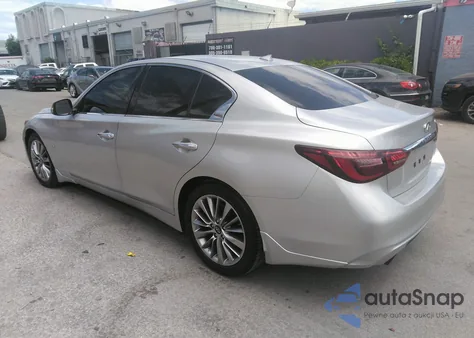 2018 Infiniti Q50 Luxe из США, поврежденный, VIN JN1EV7AR4JM438823